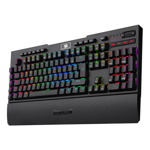 Teclado Mecánico Gamer Redragon Brahma Pro K586rgb-pro-sp