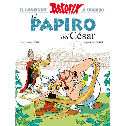 36. Asterix. El papiro del César, de Ferry, Jean-Yves. Editorial HACHETTE LIVRE, tapa blanda en español, 2022