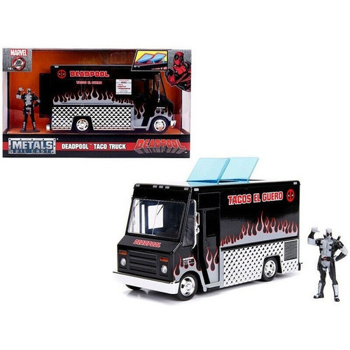 Taco Truck El Guero Dead Pool Chimichanga Marvel  1:24 Jada