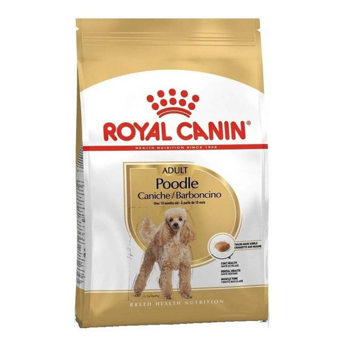 Alimento Royal Canin Breed Health Nutrition Caniche para perro adulto sabor mix en bolsa de 1 kg