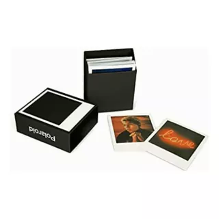 Polaroid 6116 Caja De Almacenamiento De Fotos, Color Negro