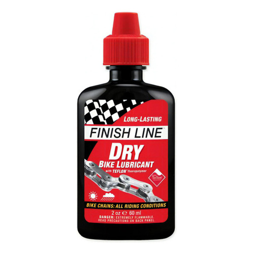 Aceite Lubricante Bicicleta Finish Line Seco (60ml)