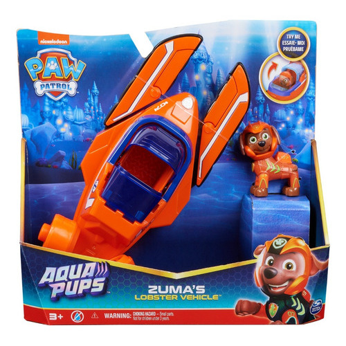 Paw Patrol Aqua Pups + Figura 17776 -  Giro Didàctico