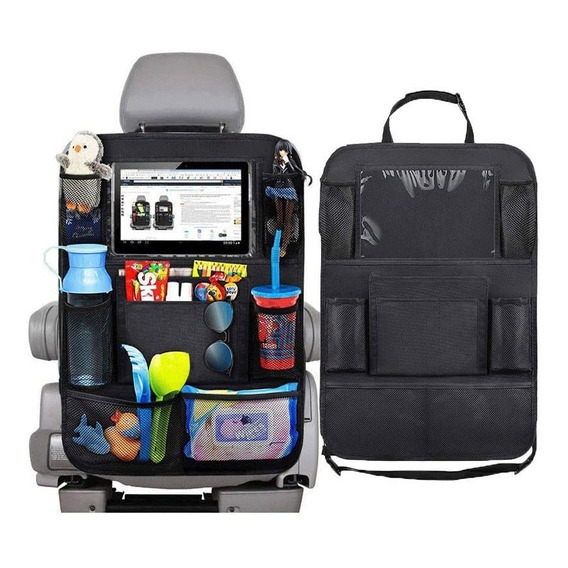 Organizador Respaldo Auto De Asiento Bolsillos Tablet Niños