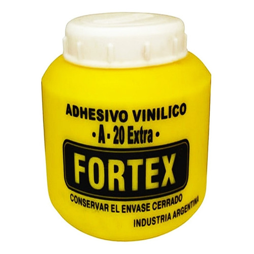 Adhesivo Vinilico Cola Fortex Carpinteria Madera X 1 Kg Color Blanco