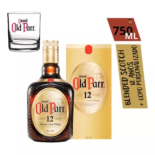 Whisky Old Parr 12 Anos Original 750 Ml + Copo Presente