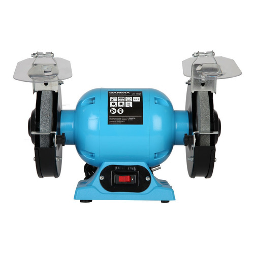 Amoladora de banco Gamma 1684 de 50 Hz color celeste 350 W 220 V