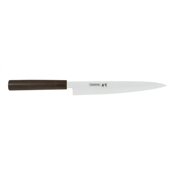 Tramontina Yanagiba 24230/049 cuchillo sushi 9" acero inoxidable color negro