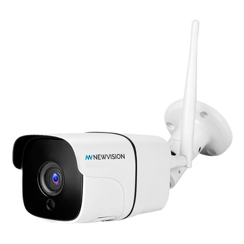 Cámara de seguridad Newvision DC230 con resolución de 2MP visión nocturna incluida blanca 