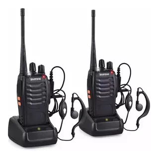 Radio Baofeng Bf-888s Transmisor Portátil Vhf Walkie Talkie