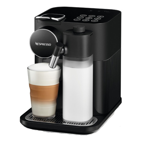Cafetera Nespresso Gran Lattissima automática black para cápsulas monodosis 220V - 240V