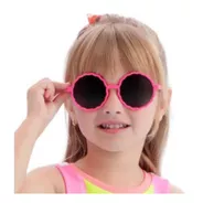Óculos De Sol Infantil Mon Sucré Juju Pink 21010 Proteção
