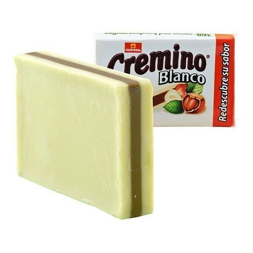 Cremino Avellana Blanco Chocolate Sabor Avellana 24pz 432g