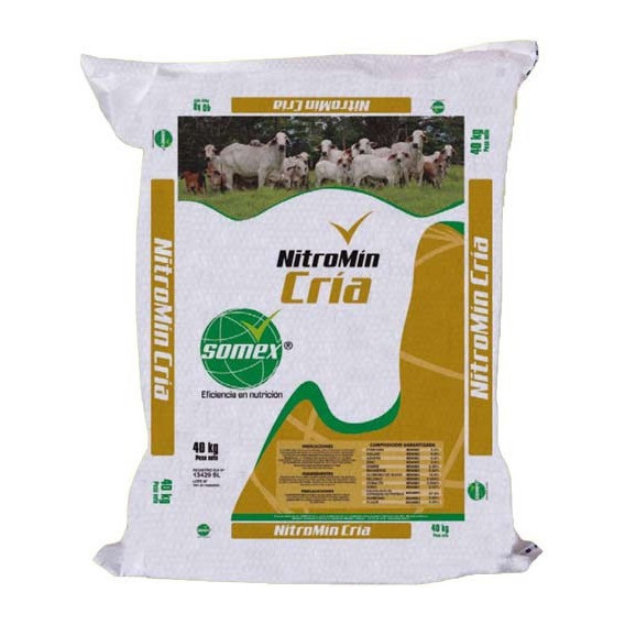 Sal Somex Cria 9-60 X 40 Kilos - Kg a $6021