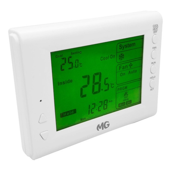 Termostato Ambiente Aire Acondicionado Mg Programable 24v