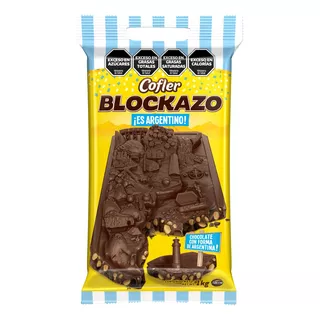 Chocolate Cofler Block X 1 Kilo. Blockazo