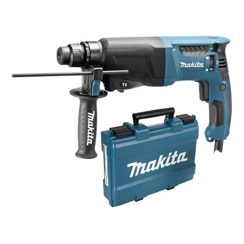 Martillo Sds Plus 1 1/8' V.v. 800 W 0-1100 Rpm Makita Hr2600 Color Azul Acero