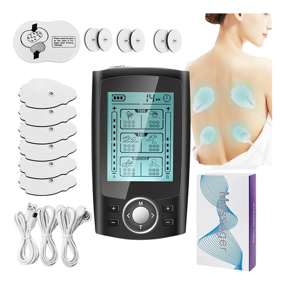 Electroestimulador Tens/ems 36 Modos Operación Fisioterapia