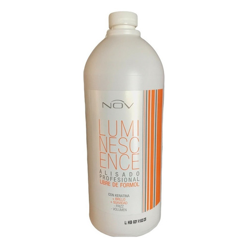 Luminiscence Alisado Profesional Sin Formol Nov X 900ml