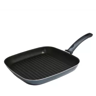 Plancha Grill 28 X 28 Cm Antiadherente Ilko