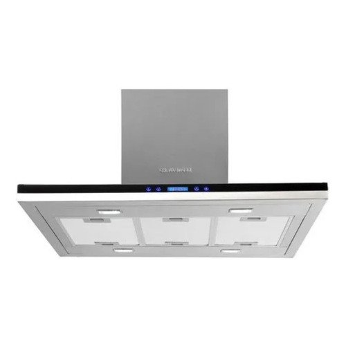 Extractor Tipo Isla Challenger Inox - Ref. Cx 4990 120 V Color Plateado 120V