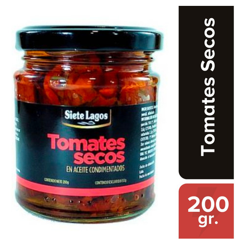 Tomates Deshidratados En Aceite Siete Lagos Origen Turquia