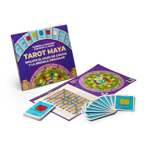 Tarot Maya - Incluye El Mazo De Cartas Y La Brujula Oracular