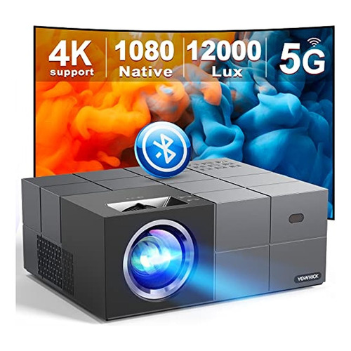 Native 1080p 5g Wifi Bluetooth Projector 4k Support