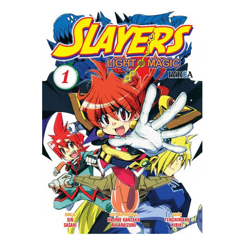 Slayers: Light Magic 01 (comic), De Hajime Kanzaka. Editorial Ivrea España, Tapa Blanda, Edición 1 En Español