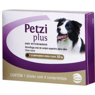 Petzi Plus Para Cães (800mg) - 4 Comprimido Para Cada 10kg