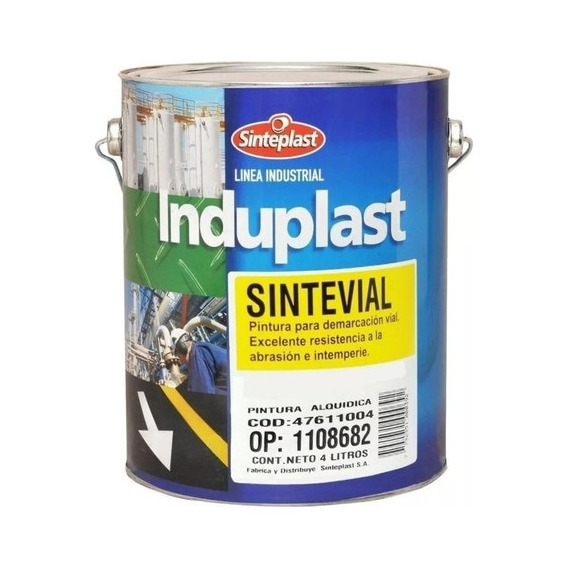 Pintura Demarcacion Vial Sinteplast Bca/amarill 20l Pintumm