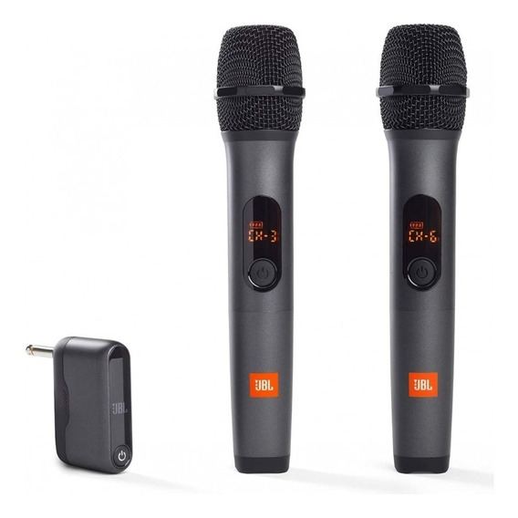 Microfonos Digitales Jbl Inalambricos Con 2 Canales