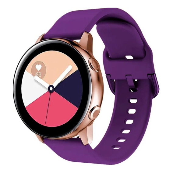 Correa Para Samsung Active 1/2 - Watch 4/5/6 Official Purple