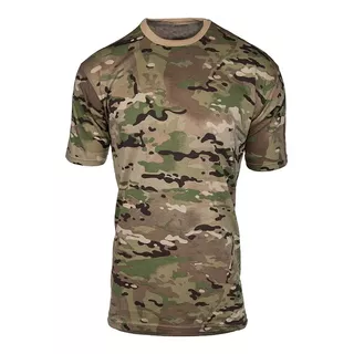 Remera Camuflada Militar Multicam Uca