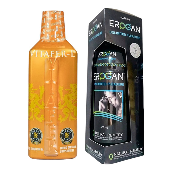 Vitafer Gold + Erogan Original - mL a $28