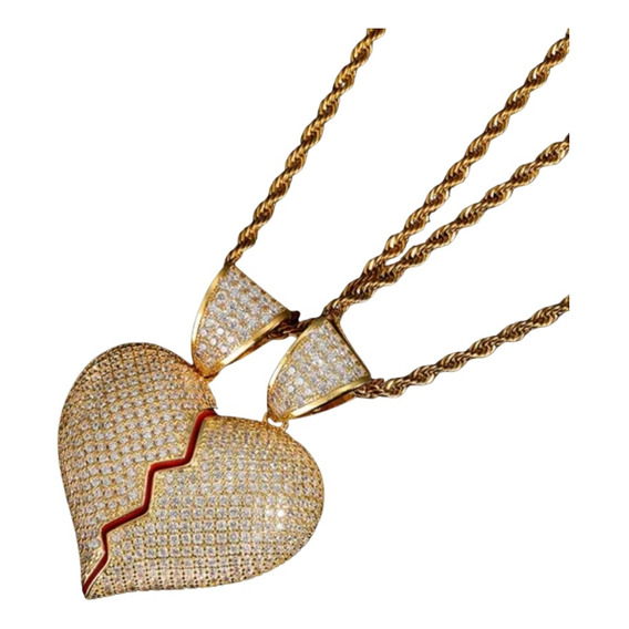 Colgantes Corazon Duo Silver