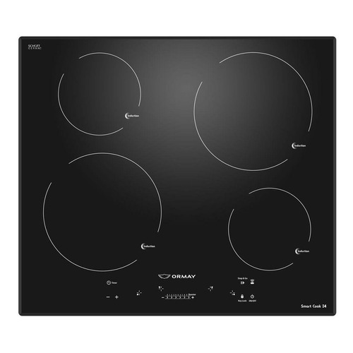 Anafe eléctrico Ormay Smart Cook I4 negro 220V - 240V