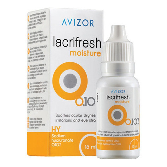 Avizor Lacrifresh Moisture Lágrima Artificial Para Ojo Seco