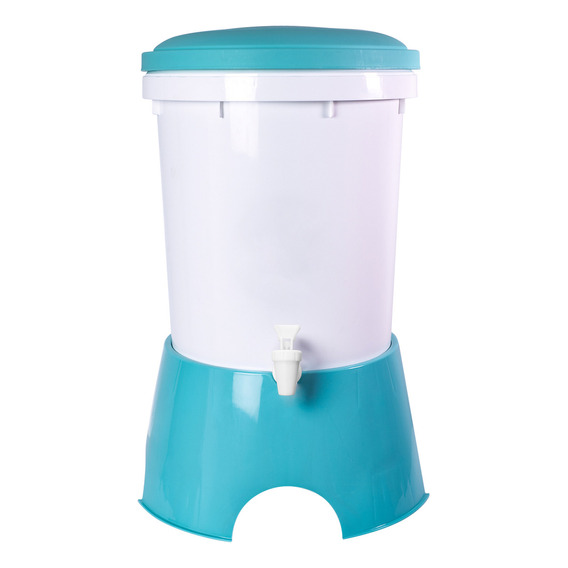 Ecofiltro Dispensador Y Filtro De Agua Colors Grande (20 L) Color Azul Celeste