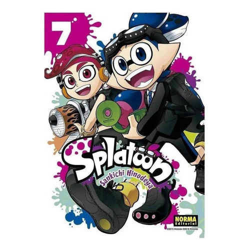 Splatoon 7, De Hinodeya, Sankichi. Norma Editorial, S.a., Tapa Blanda En Español