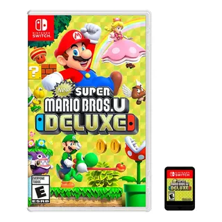 New Super Mario Bros U Deluxe Nintendo Switch Fisico