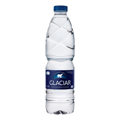 Agua mineral Glaciar  sin gas   botella  500 mL  