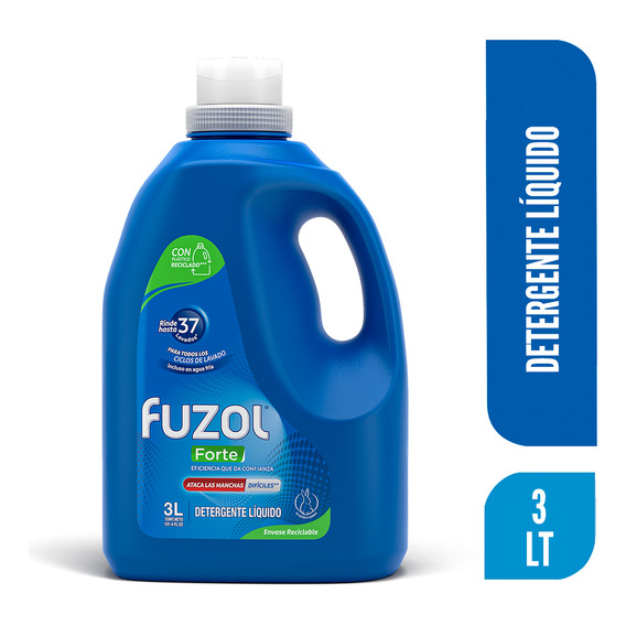 Fuzol Detergente Líquido Forte Frasco 3000 Ml