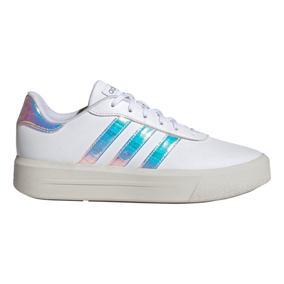 Tenis Casual adidas Court Platform Mujer Blanco