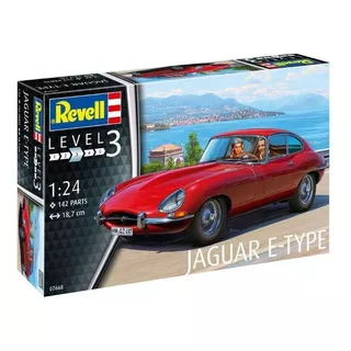 Jaguar E-type (coupé) By Revell # 7668  1/24  