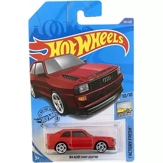 Hot Wheels 84 Audi Sport Quatro Rojo 10/10
