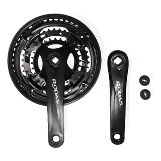 Palancas Rodas Triple Plato 48 38 28 D  Mtb Con Cubre Cadena