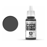 Vallejo Model Color Gris Negro 70862 Plastimodelismo Acrylic