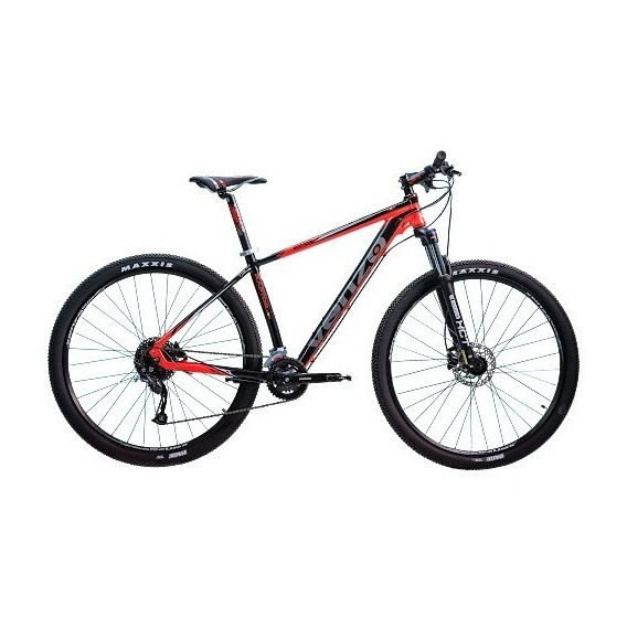 Mountain bike Venzo Raptor Exo R29 L 27v frenos de disco hidráulico cambios Shimano color negro/rojo  