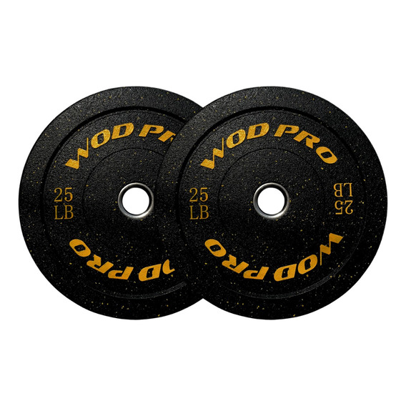 Discos 25 Libras Crossfit Caucho Halterofilia Wod Pro